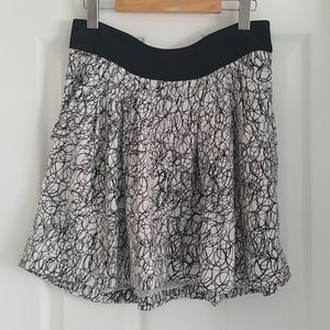 DVF silk skirt
